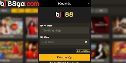 Hướng dẫn đăng nhập Bj88